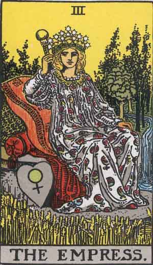 RWS Tarot Card The Empress