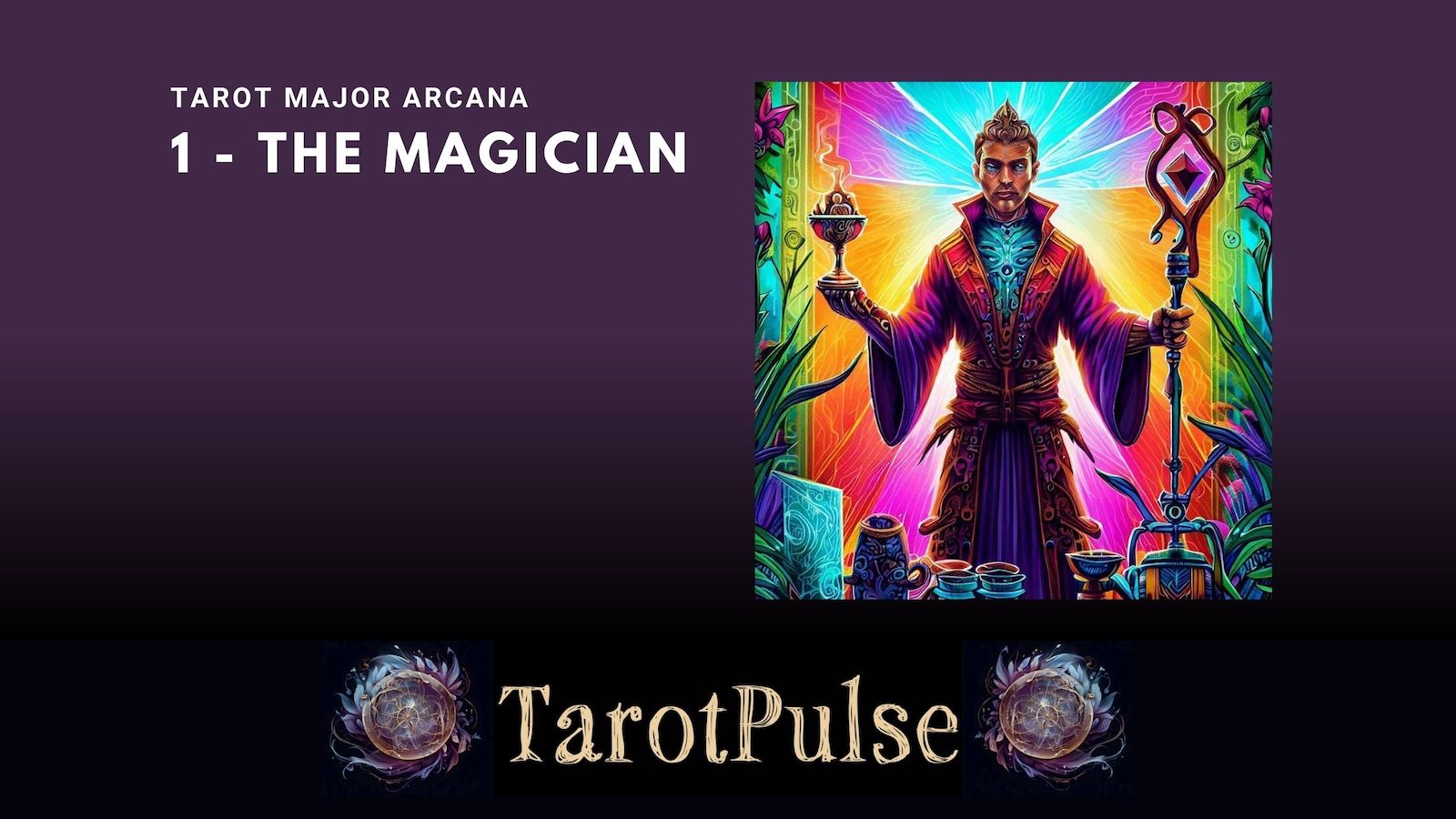 Tarot Major Arcana 01 - The Magician