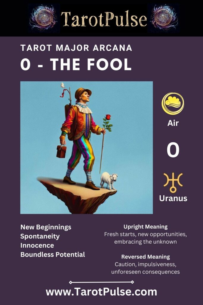 Tarot Major Arcana 00 - Tarot "The Fool"