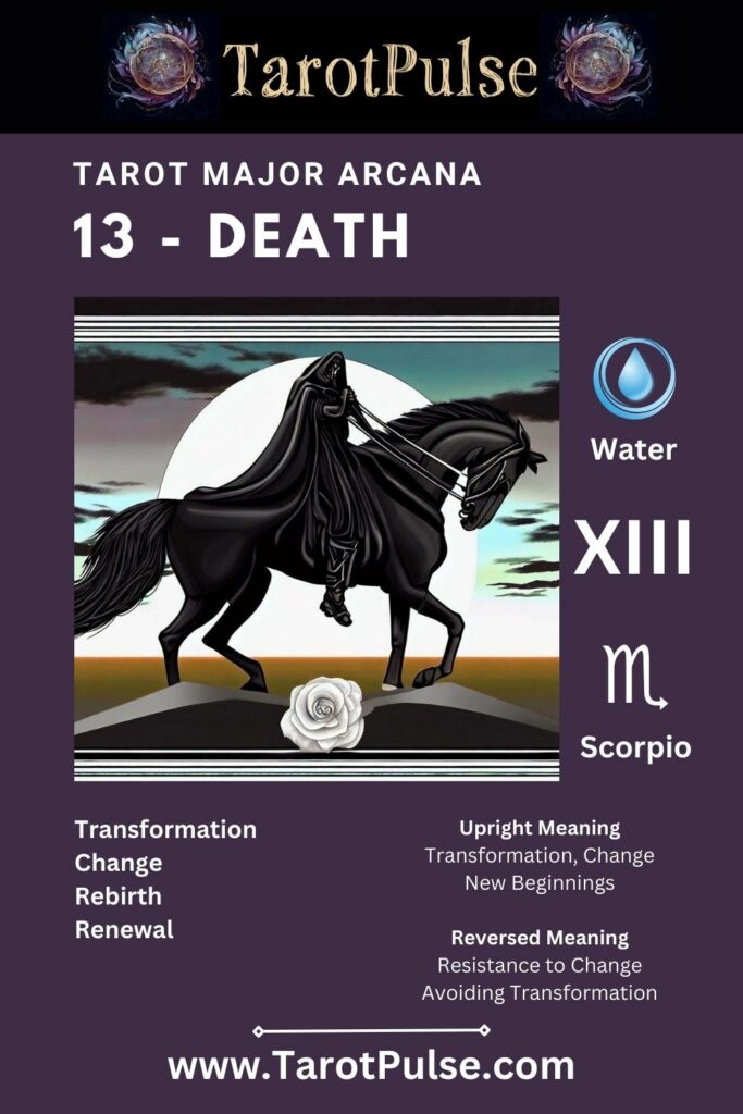 Tarot Major Arcana 13 - Tarot "Death"