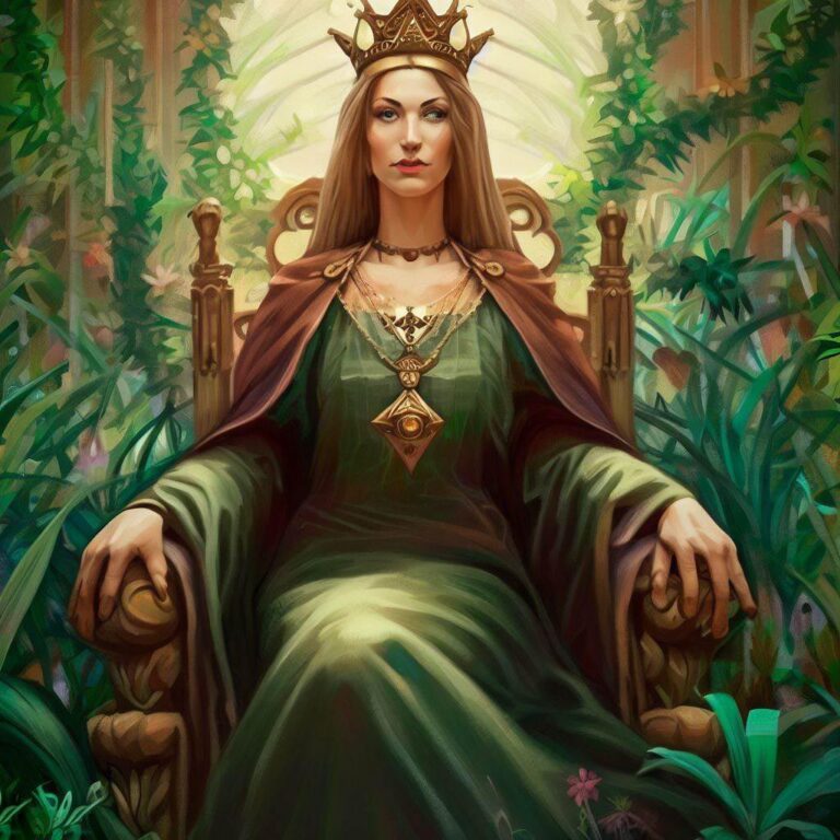 The Queen Of Pentacles: Nurturing Abundance And Stability | Tarot Pulse