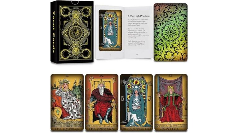 detailed review of holographic tarot cards